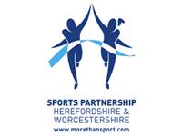 Sports Partnership Herefordshire & Worcestershire logo